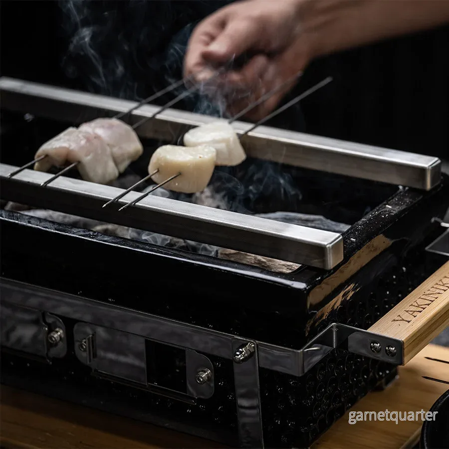YAKINIKU BBQ Spett i Rostfritt Stål 1,0 mm 20 st - Bild 2
