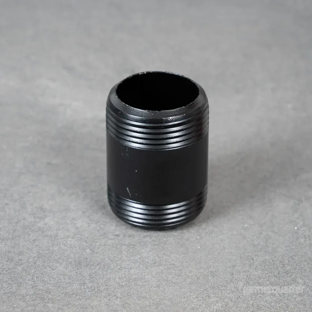 Rör för inredning – 40 mm – 5 cm – Svartlackerad Rör för inredning – 40 mm – 5 cm – Svartlackerad