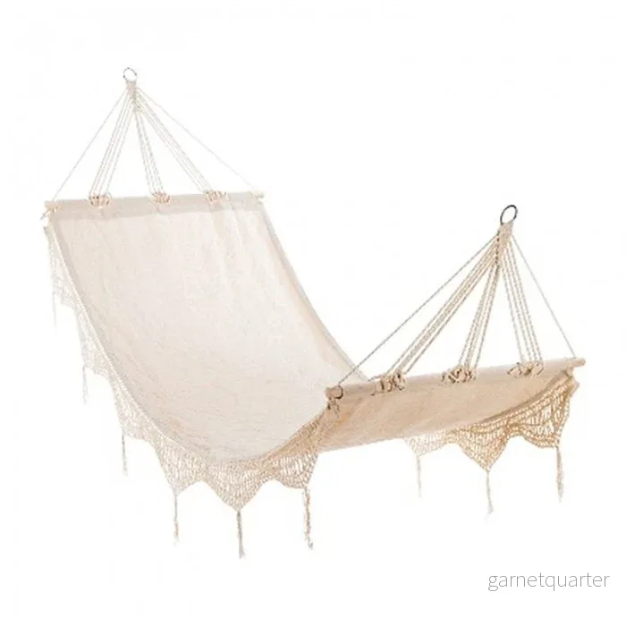 Hängmatta Etno Beige i boho-stil