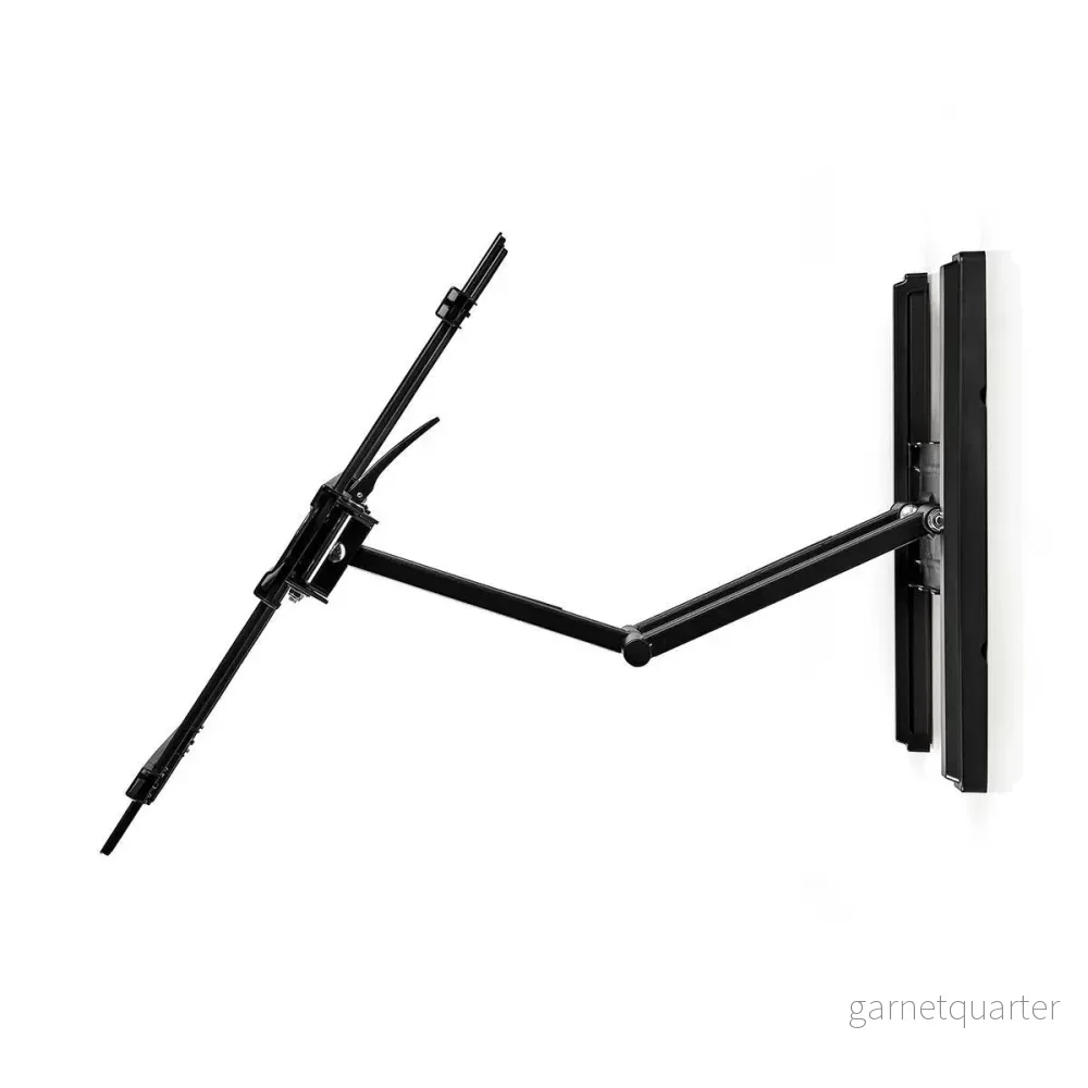 Full-motion TV-väggfäste | 37 - 80" | Max. 50 kg | 3 gångjärnspunkter - Bild 3