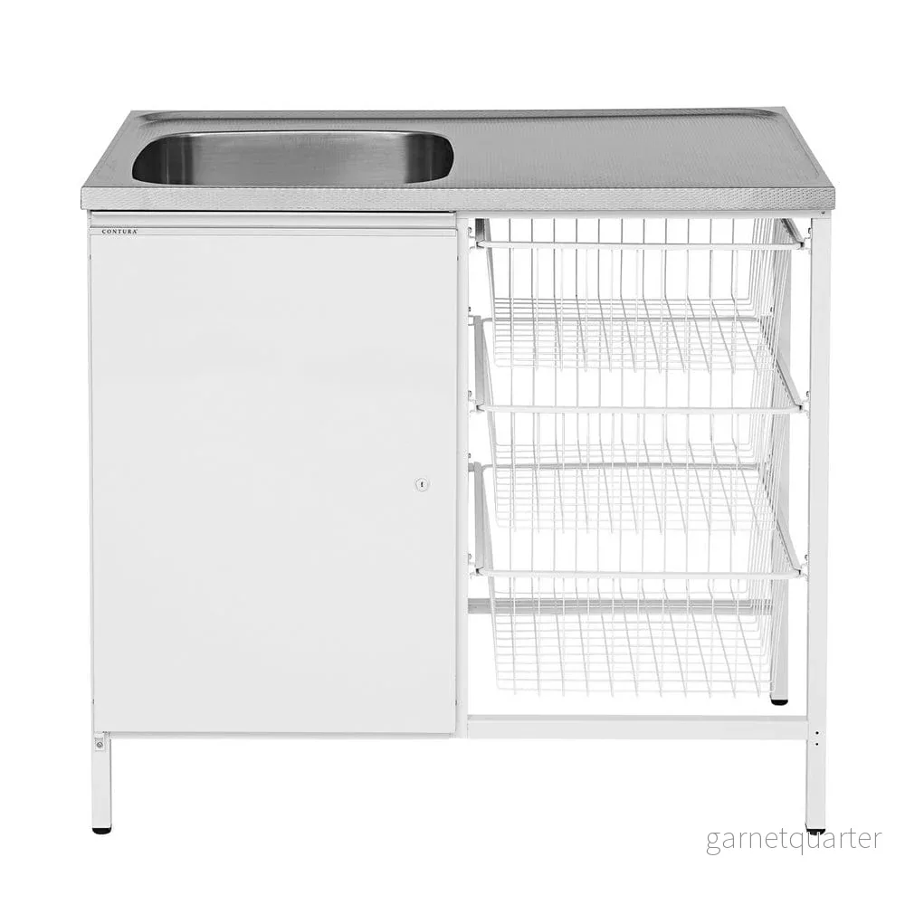Contura Steel Tvättbänk CAB 10 Vit