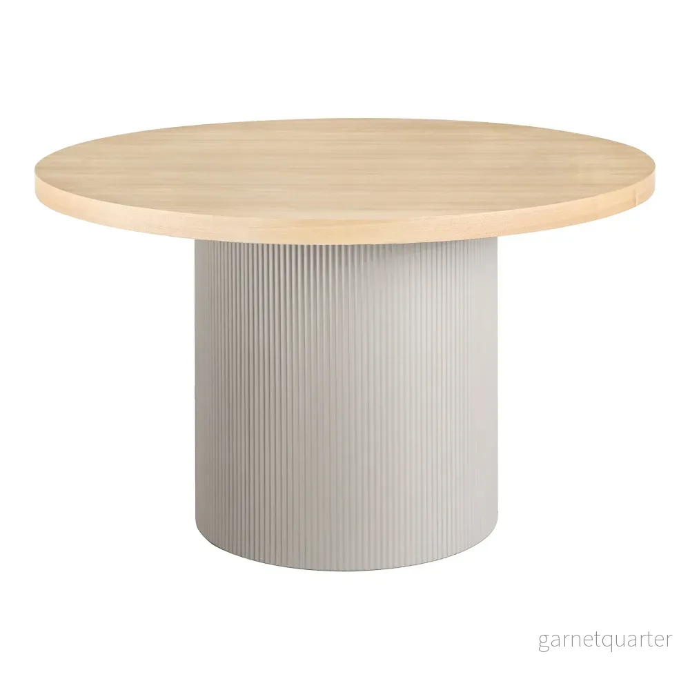 House Nordic Solva runt matbord Ø120 cm – sand/natur House Nordic Solva runt matbord Ø120 cm – sand/natur