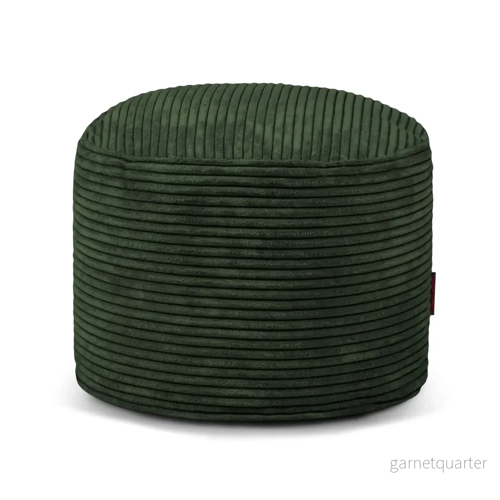 Sittpuff Fotpall Mini Waves Forest