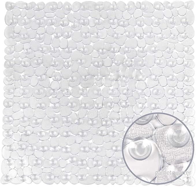 Halkfri badmatta – Supersmart och snabbtorkande. (53 x 53 cm) Neutral/transparent Halkfri badmatta – Supersmart och snabbtorkande. (53 x 53 cm) Neutral/transparent