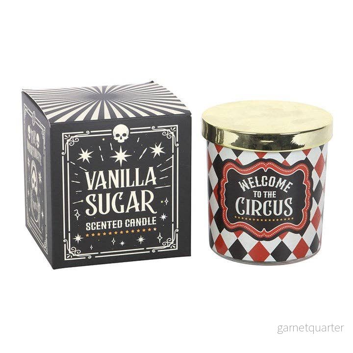 Doftljus Med Vanilj och Socker – Gotisk Cirkusdesign - Bild 2