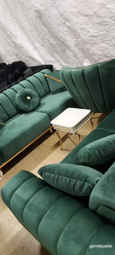 Grön packat