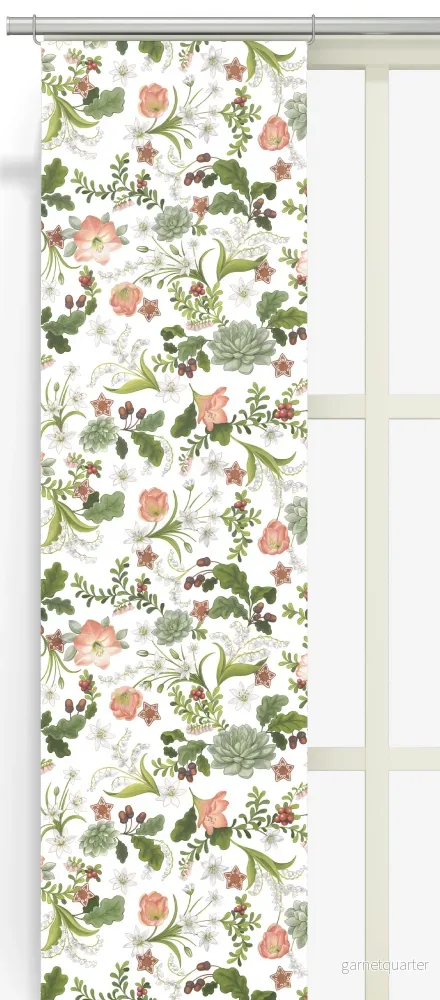 Arvidssons Textil Liljebacken Panelgardin 2-pack
