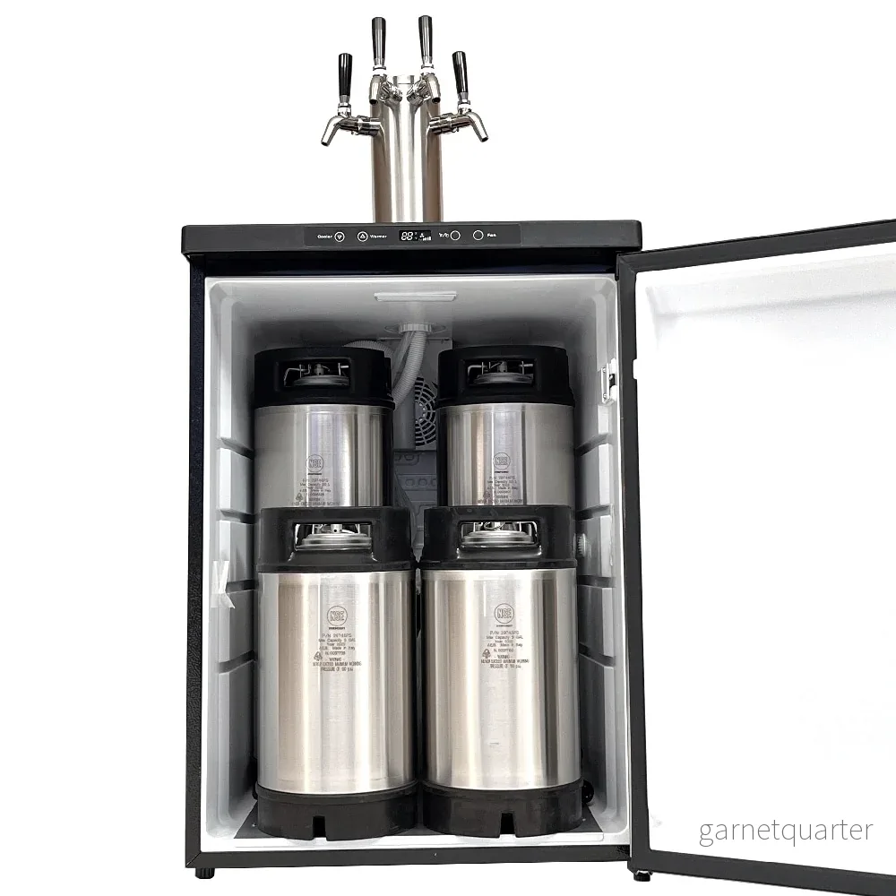 FasTap Edition KegMaster Series XL Kegerator - Fyra tappkranar - Keg King - Bild 3