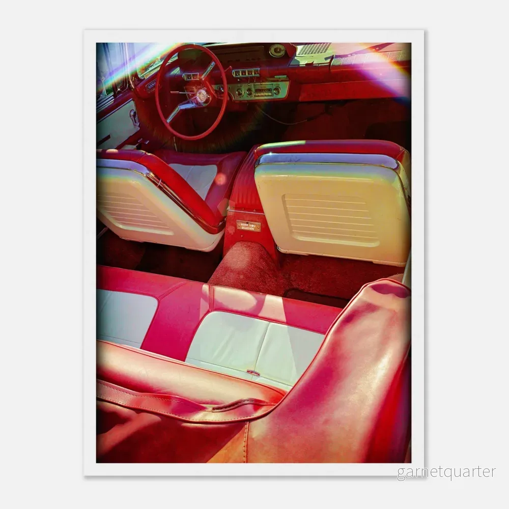 Cadillac De Ville – Retroposter - Bild 3