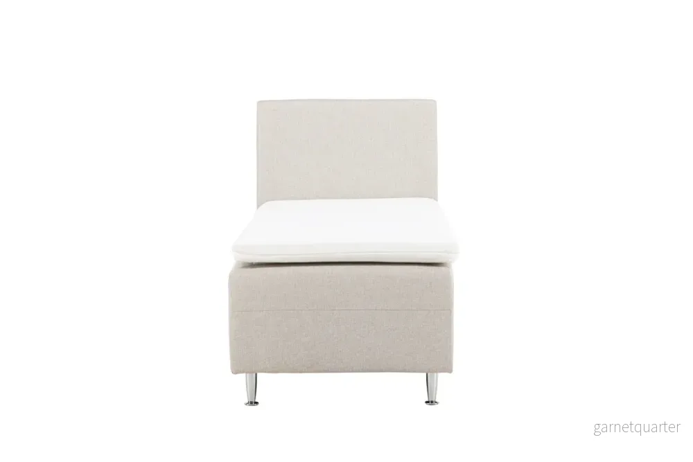 Mesa enkelsäng 90x200, beige - Bild 3