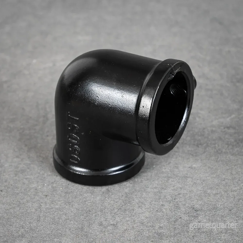 Fri Rörböj 90° - 32 mm - Svartlackerad - Bild 3