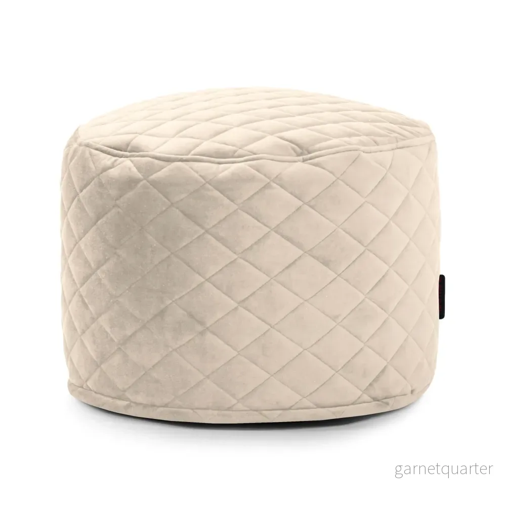 Sittpuff Fotpall Mini Lure Luxe Pearl