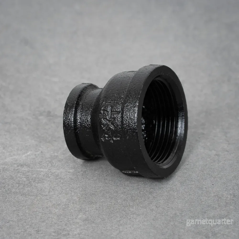 Omvandlare invändig / invändig - 40 mm / 26 mm- Svartlackerad - Bild 2