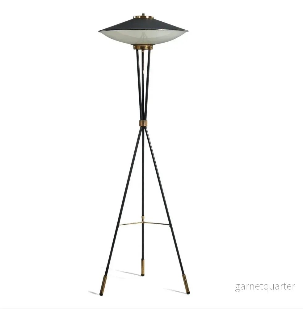 Golvlampa Stilnovo Italiensk 1950-tal Nr C125