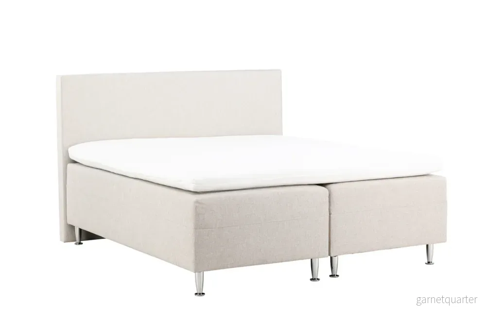 Mesa dubbelsäng 180x200, beige - Bild 2