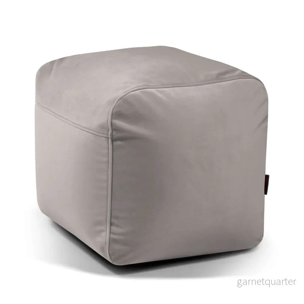 Sittpuff Plus 50 Barcelona White Grey