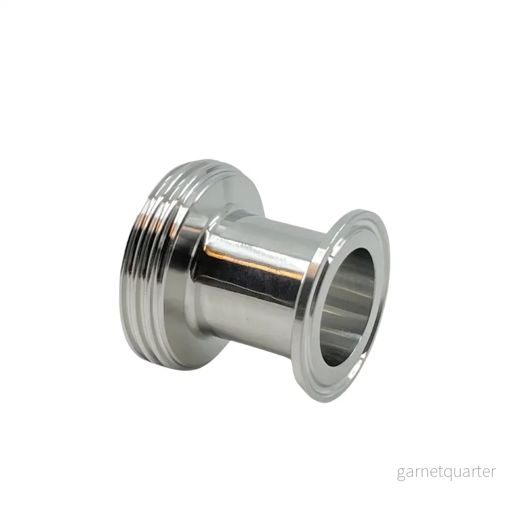 Adapter DN40 Male (DIN 11851) till 1,5″ Tri-Clamp Adapter DN40 Male (DIN 11851) till 1,5″ Tri-Clamp