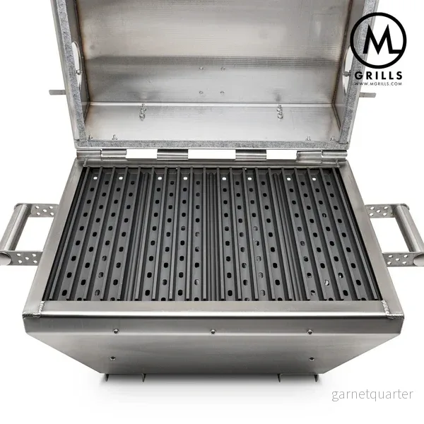 M16 Cookoff Grill, stainless steel - M-Grills - Kolgrill med temperaturkontroll - Bild 3