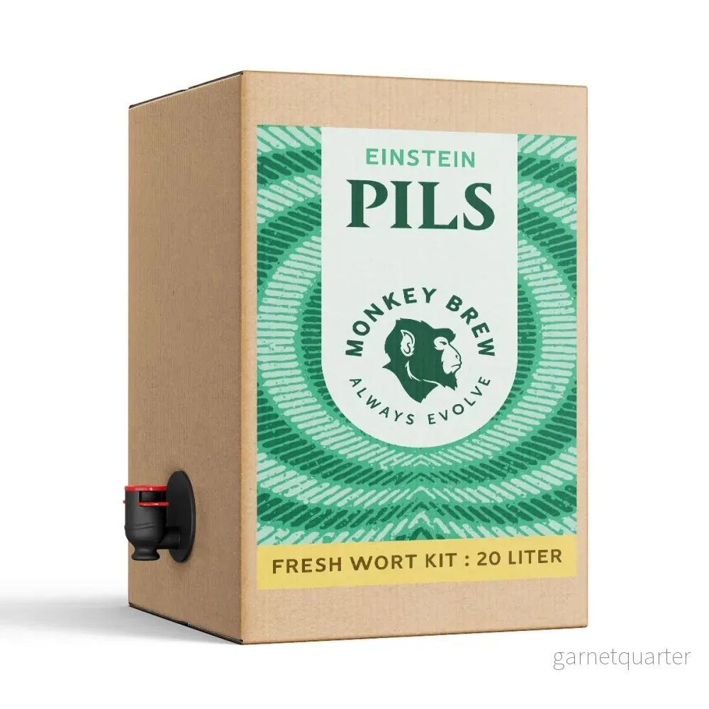 Monkey Brew Einstein Pils – 20L Fresh Wort Kit