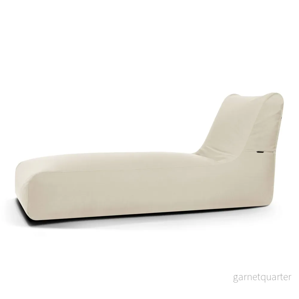 Sittsäck solsäng - sunbed Colorin Ivory - Bild 2