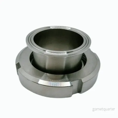 Adapter DN40 Female (DIN 11851) till 1,5″ Tri-Clamp Adapter DN40 Female (DIN 11851) till 1,5″ Tri-Clamp
