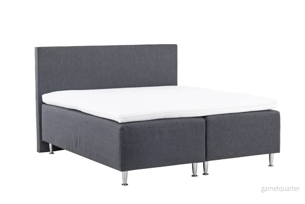 Mesa dubbelsäng 180x200, mörkgrå - Bild 2