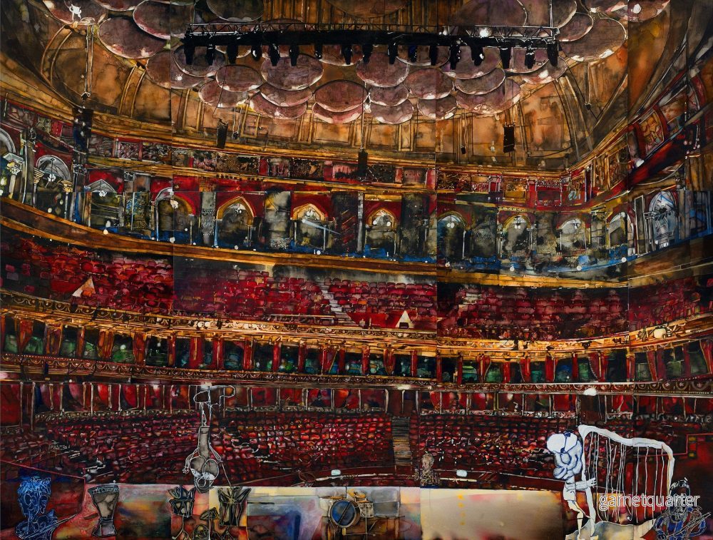 Albin Liljestrand – Figures in Royal Albert Hall