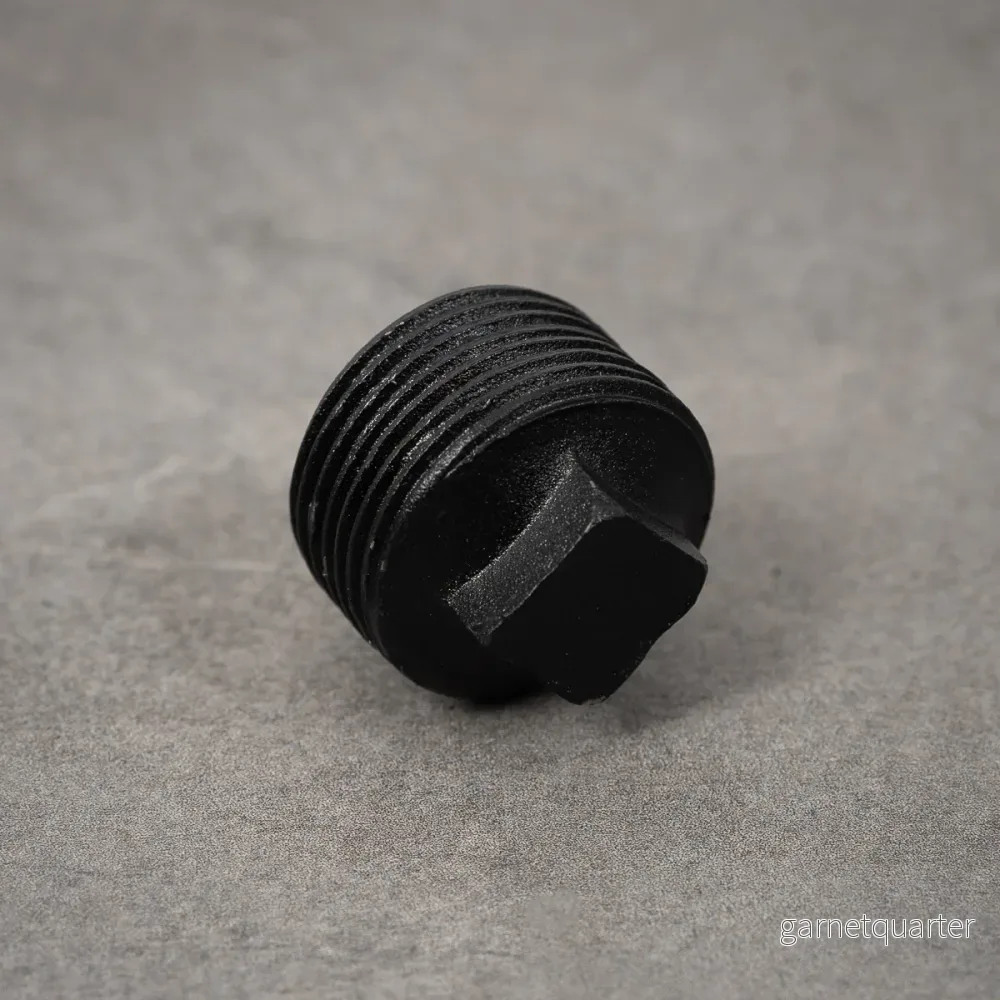Rörplugg - 32 mm - Svartlackerad - Bild 2
