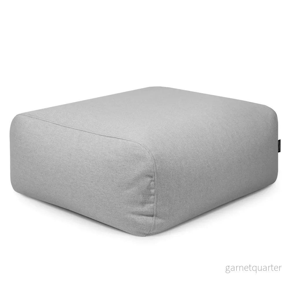 Sittsäck Tube Sittpuff 80 Dunẽs White Grey