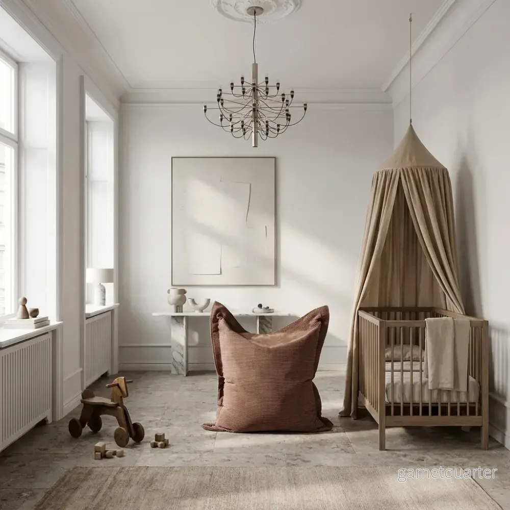 1me Wave Manchester saccosäck för barn – sittkudde OEKO-TEX® Coral