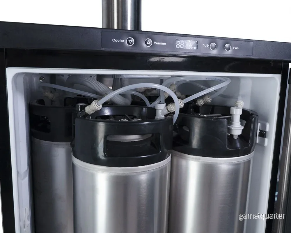 FasTap Edition KegMaster Series XL Kegerator - Två tappkranar - Keg King - Bild 3