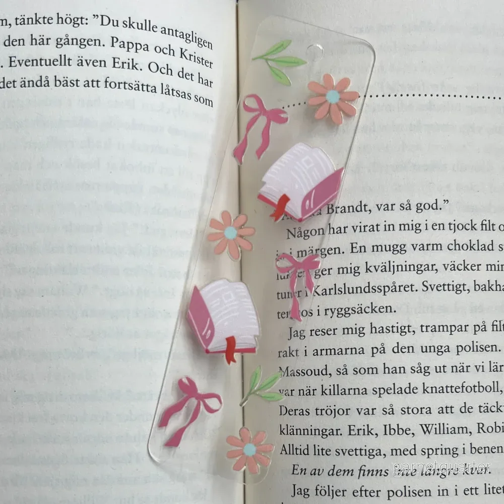 Bokmärke – Books & bows Bokmärke – Books & bows