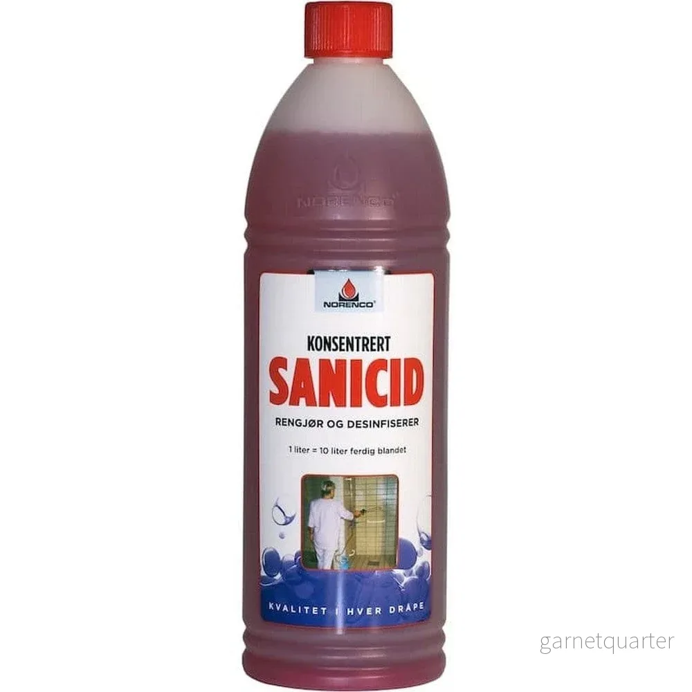 Norenco Desinficerande rengöring Sanicid Konc 1L Norenco Desinficerande rengöring Sanicid Konc 1L