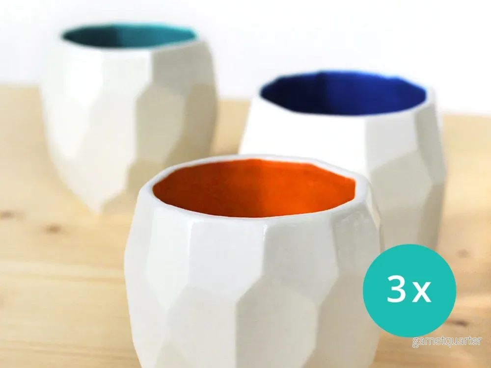 3x Poligon Espressokopp - Bild 3
