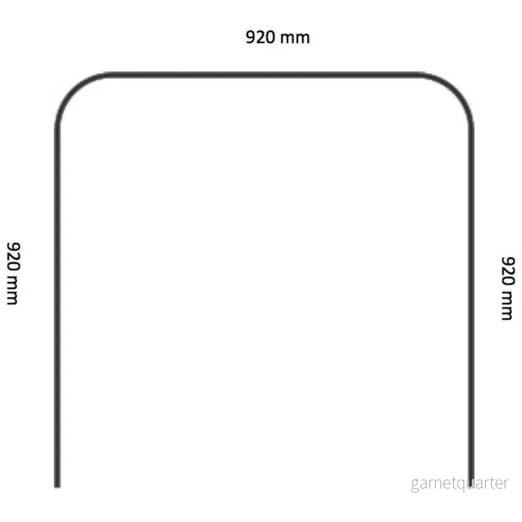 Leijma Duschsarg U-form Vit - Bild 3