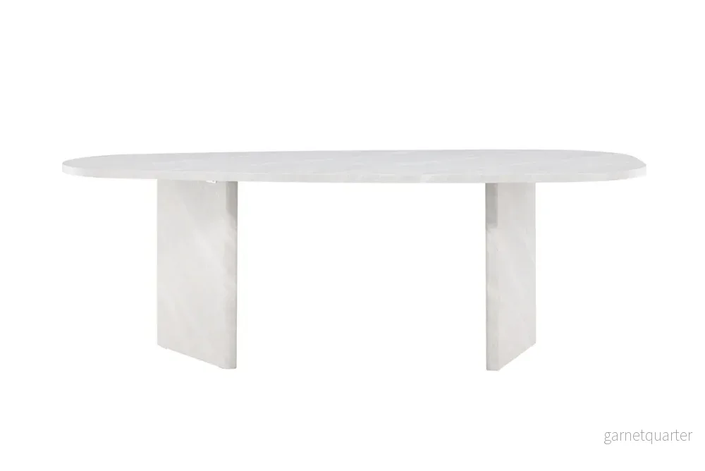 Grönvik matbord, vit - Bild 2