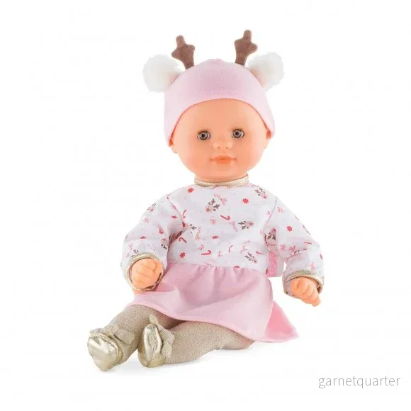Corolle Bébé Calin Happy Reindeer Baby Doll Corolle Bébé Calin Happy Reindeer Baby Doll