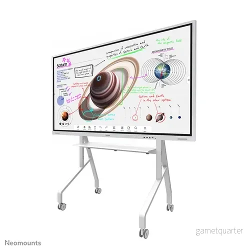 Neomounts mobilt golvstativ FL50-525WH1 | Passar 55-86" skärmar | Vitt - Bild 3