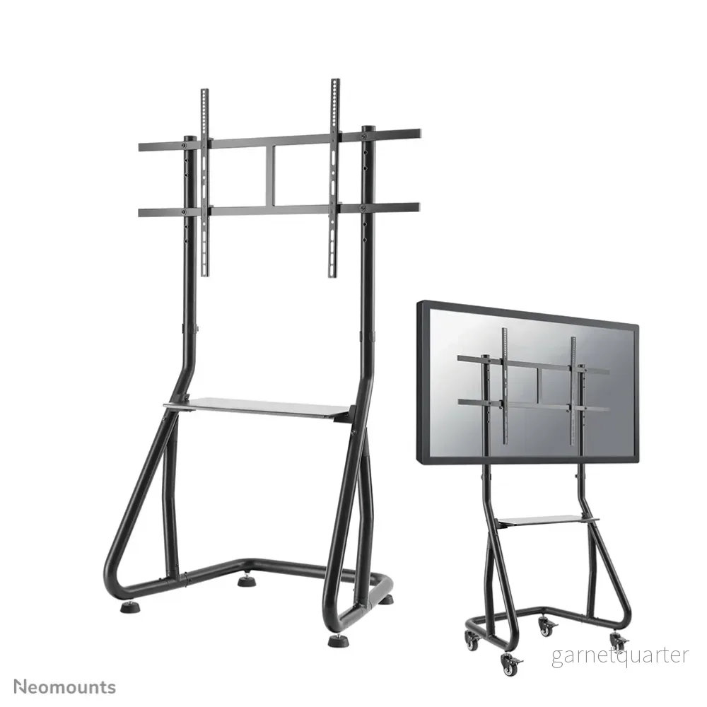 Neomounts NS-M3800 svart är en flyttbar möbel för flatskärmar upp till 100 tum (254 cm). - Bild 2