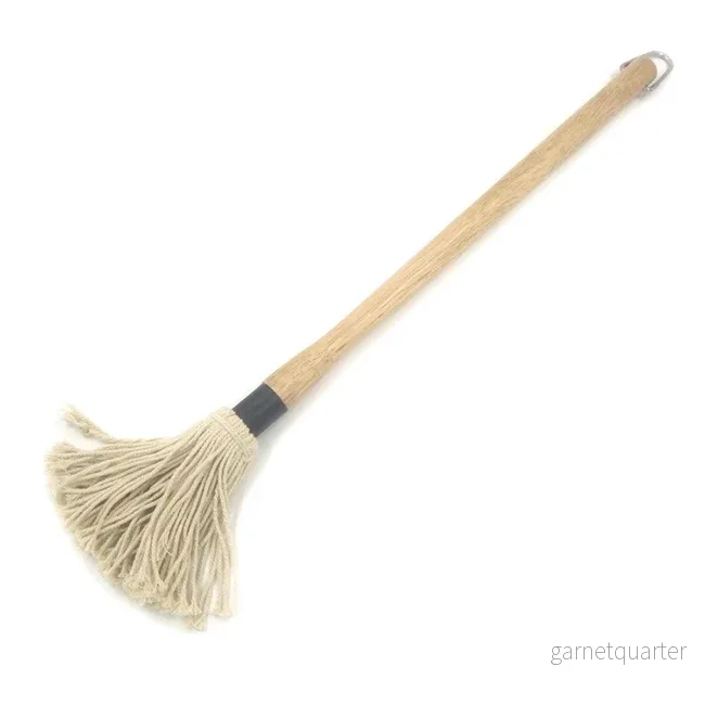 BBQ Basting Mop – Såsborste med 3 Extra Bomullshuvuden