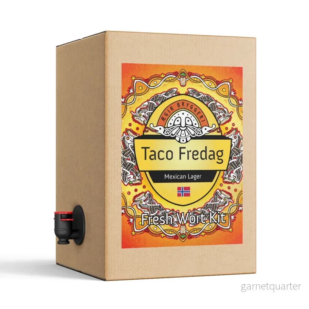 Ægir Taco Fredag Mexican Lager – 20L Fresh Wort Kit
