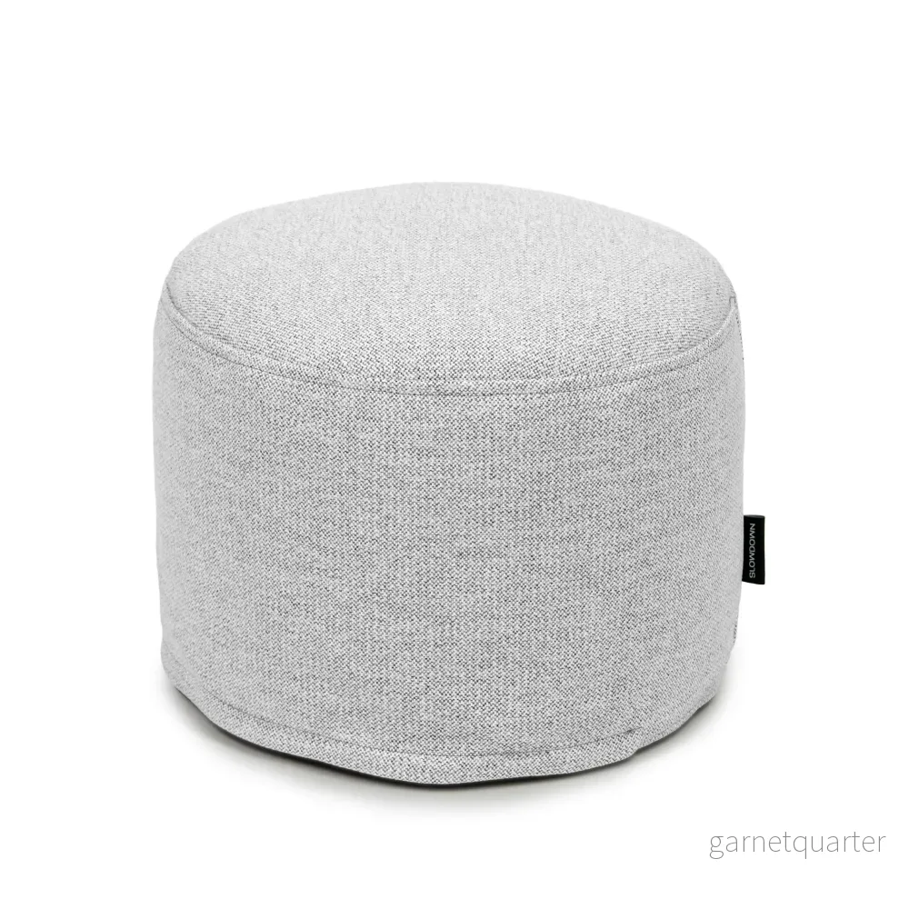 Sittpuff Fotpall Mini Dunẽs Fluffy White Sittpuff Fotpall Mini Dunẽs Fluffy White