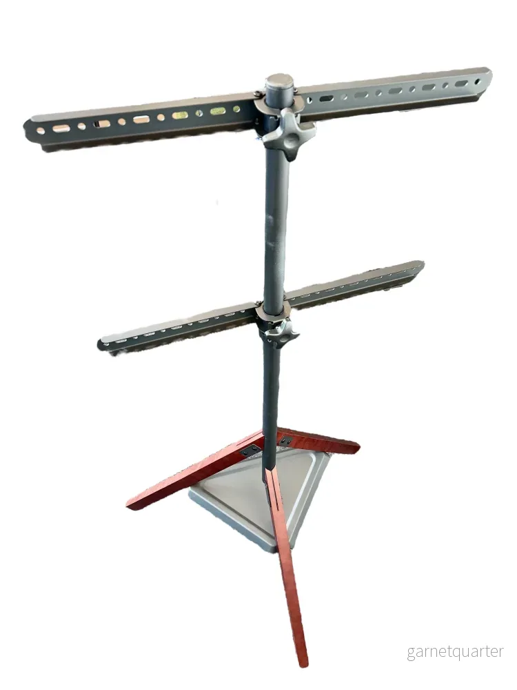 Wolff Mount Robust elegant TRI-Pod stativ upp till 65 tum |VESA 600x400 |Universellt |Vardagsrumsstativ - Bild 3