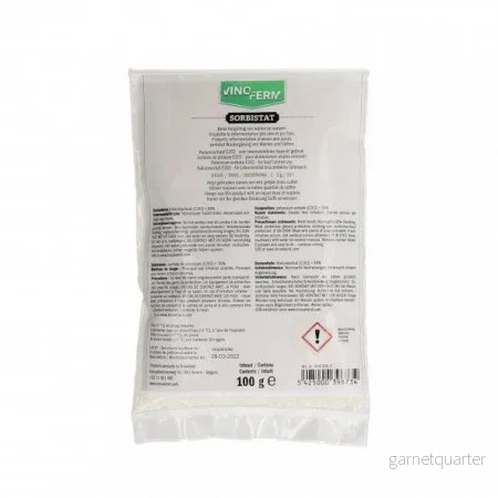 Sorbistat 100g (Kaliumsorbat) – Vinoferm Sorbistat 100g (Kaliumsorbat) – Vinoferm