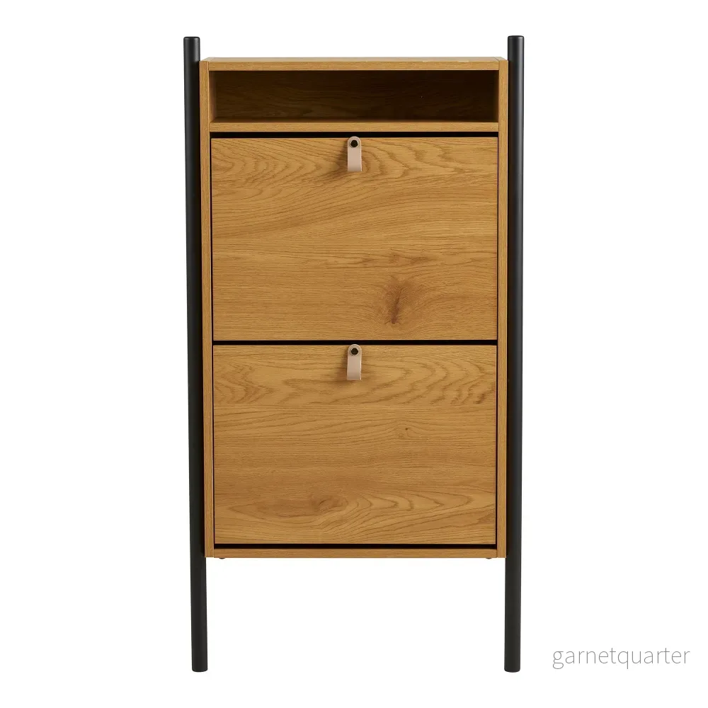 House Nordic Barco skoskåp 62×26×118 cm – ek-look