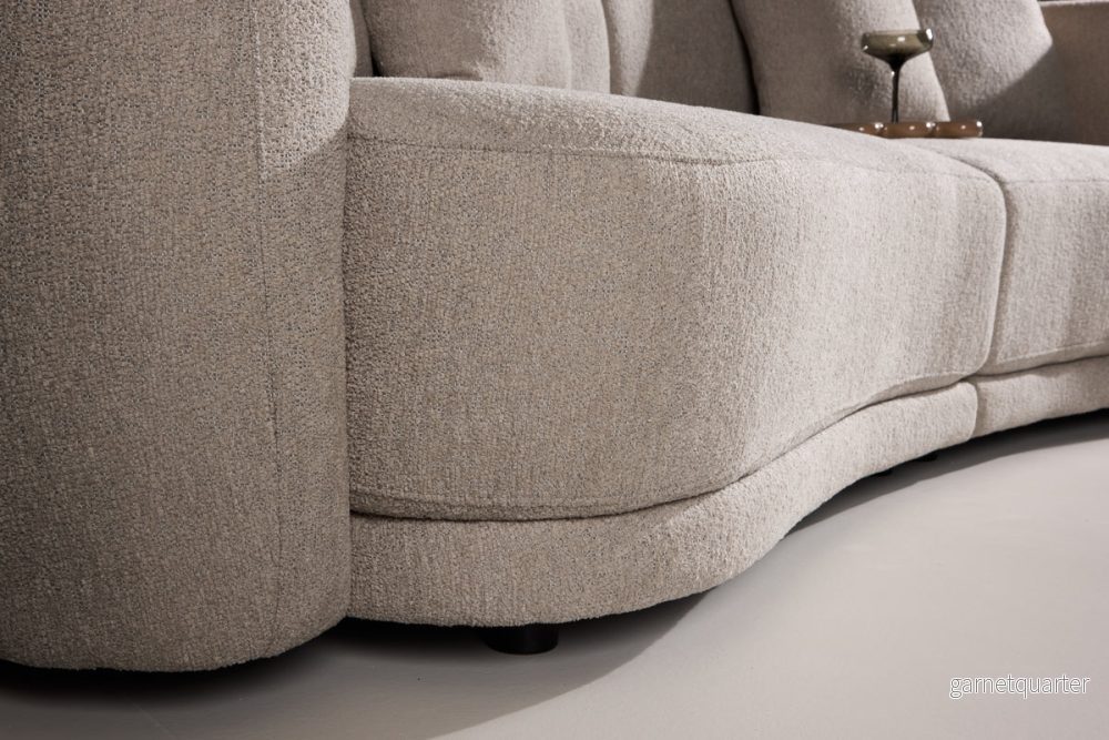 Cielo 3-sitssoffa, beige - Bild 2