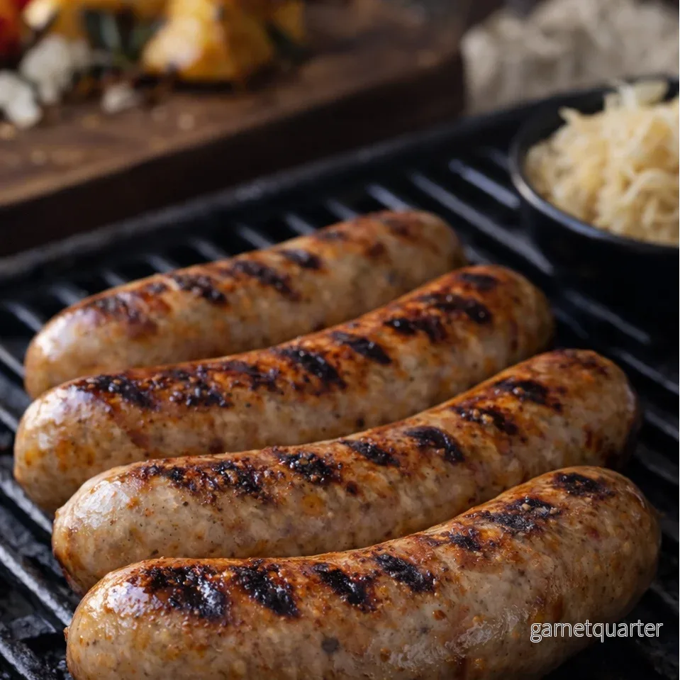Bratwurst med fänkål – 0,6 kg (Trondheim Slaktehus) Bratwurst med fänkål – 0,6 kg (Trondheim Slaktehus)
