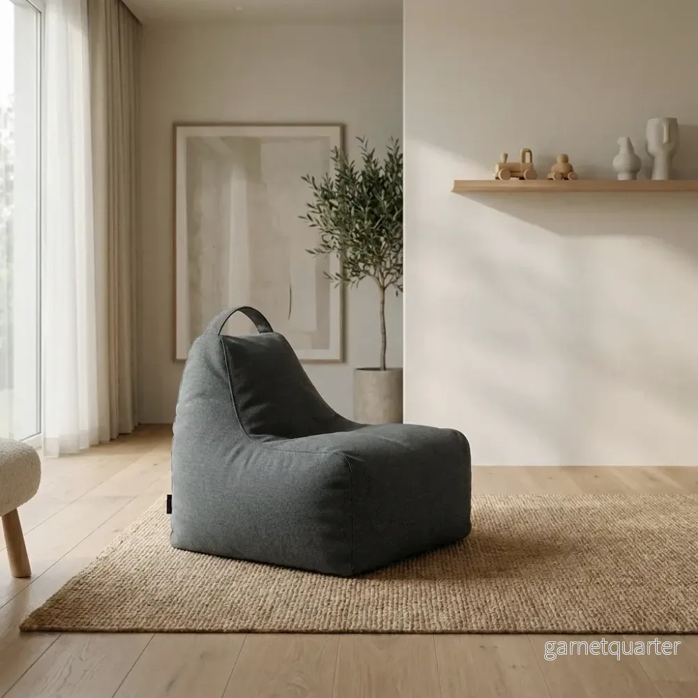 Barnfåtölj Game OX Grey