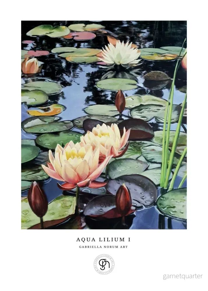 Gabriella Norum – Aqua Lilium I