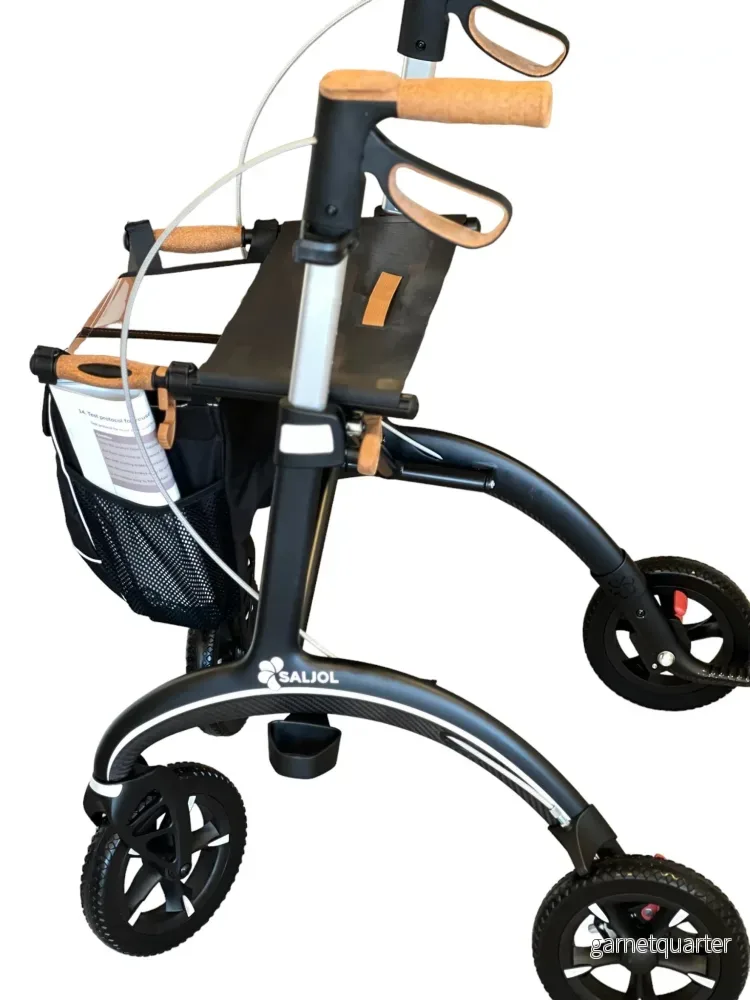Lyx" kolfiberrollator - unik tysk design och ultralätt rollator. - Bild 2